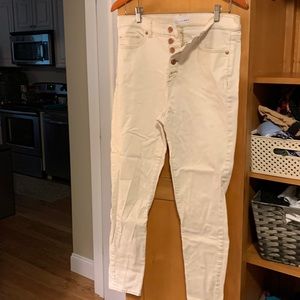 Loft beige jeans